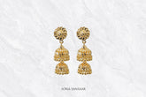 Sunbeam Chandelier Jhumkas | Sona Sansaar